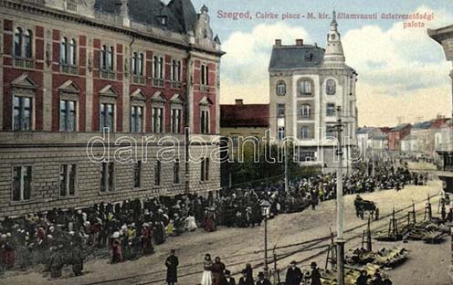 Szeged, csirkepiac