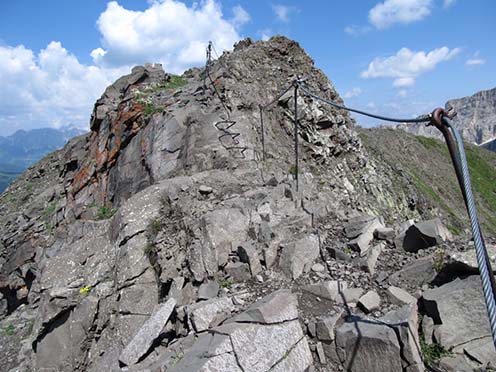 Átjáró a Col di Lana és Cima Sief között