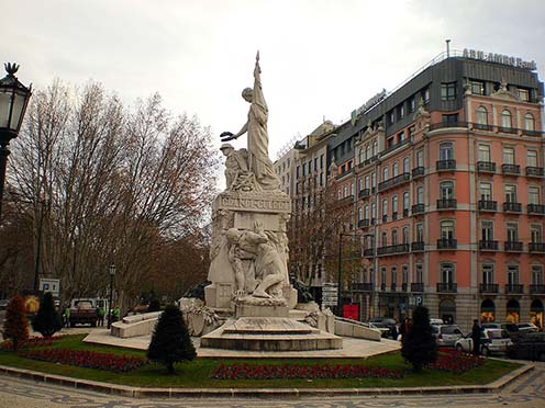 „Aos mortos da Grande Guerra” A Nagy Háború halottainak, emlékmű Lisszabonban