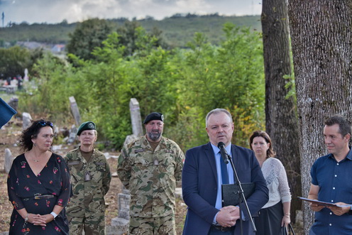 Pintér Tamás, a rendezvény szervezője köszöntötte a megjelenteket