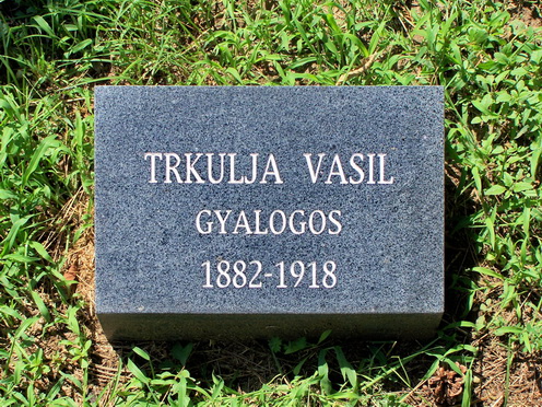 Trikulja Vasil gyalogos párnaköve