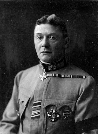 Kövess Hermann gyalogsági tábornokként 1916 körül