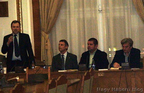 A 2009. december 9-ei könyvbemutatón Pintér Tamás, Rózsafi János, Stencinger Norbert és Sárközi Zoltán a nagyváradi városháza közgyűlési termében