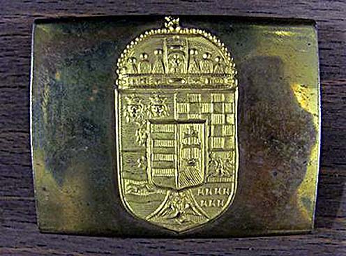 Magyar címeres övcsat