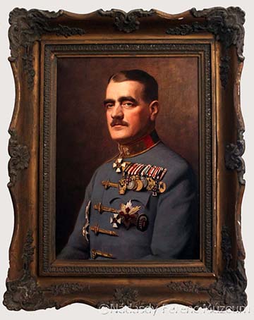Rapaich Richárd ezredes, majd tábornok, a magyar kormány megbízottja a SzKEB mellett