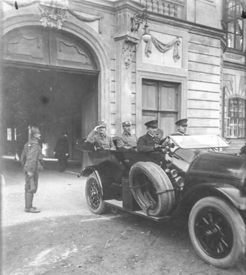 Károly főherceg látogatása 1916. október 13-án