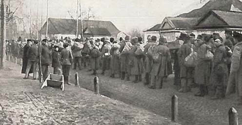 Hazatérés, Galícia, 1918