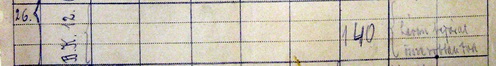 1917. február 16-án készült felmérés a BK 12-es kavernáról