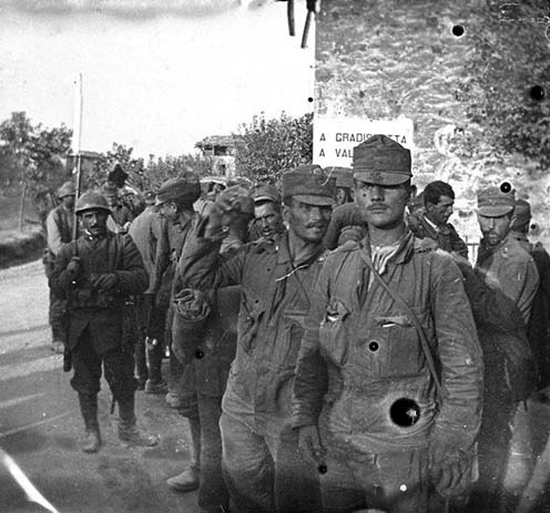 Fogságba esett osztrák–magyar katonák