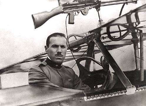 Baracca a Nieuport 11-es fedélzetén