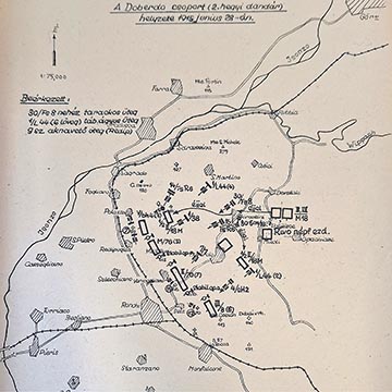 Az osztrák–magyar csapatok helyzete 1915. június 28-án