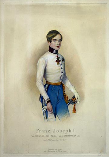 I.Ferenc József, az ifjú császár