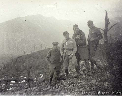 A 468-as magaslati pont a Monte San Gabrielén a harcok után