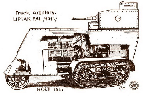 A Lipták-féle harckocsi második változata