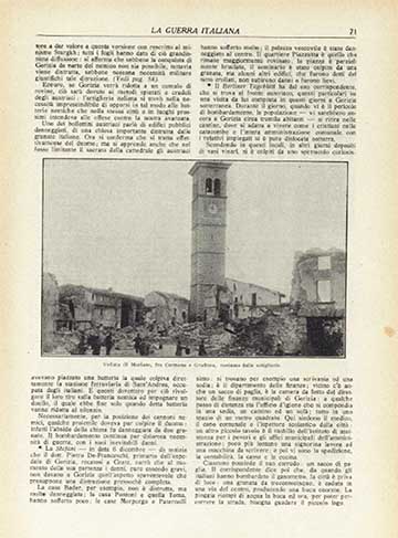 A Guerra Italiana című folyóiratban cikk a marianói robbanásról