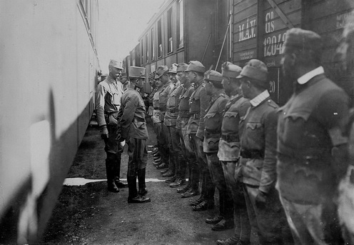 Károly trónörökös a fronton 1916 nyarán