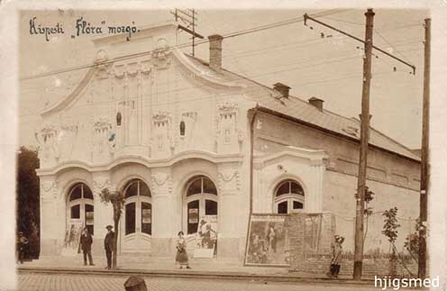 A kispesti Flóra Mozgó 1914 körül készült képeslapon