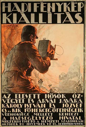 Moldován Béla: Hadifénykép kiállítás (1916)