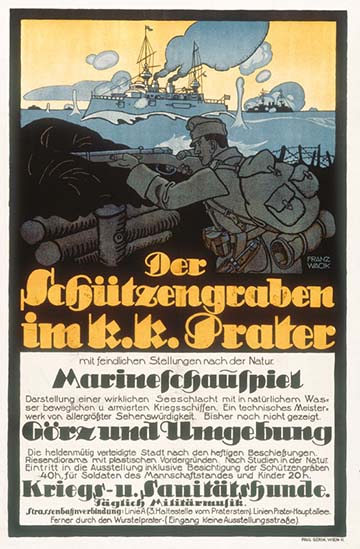 Wacik, Franz: Der Schützengraben im k.k. Prater (1916)