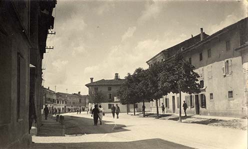 Romans – a 92. tábor kórházzal szemben 1916 májusában