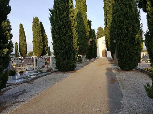 A romansi temető ma