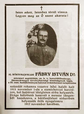  dr. Fábry István