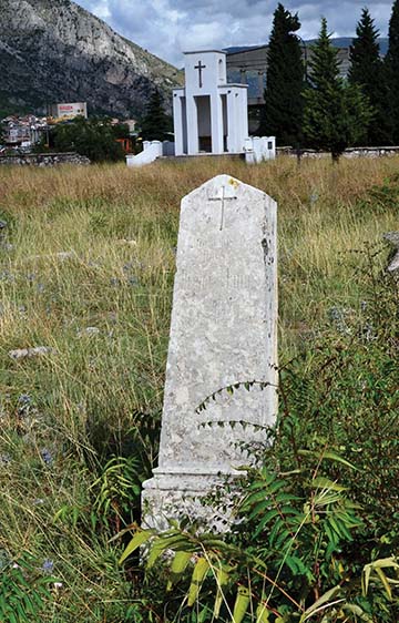 Preier János gyalogos 1903-as sírköve