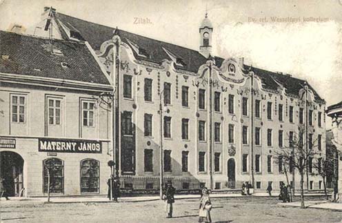 A zilahi református Wesselényi Kollégium, ahol Purpriger 1896–1905 között tanult
