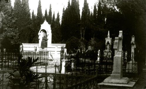 A Sustipan temető az 1930-as években