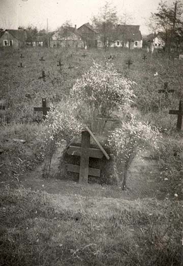 A Zentai úti temető katonai parcellájának sírjai a két világháború közötti időszakban