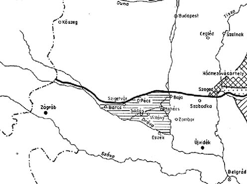Pécs - Baranya szerb megszállása 1918–1921 (részlet)