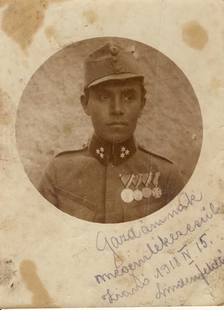 A katonája által adományozott fénykép
