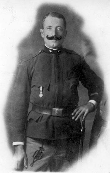 Gyurászik György (1872-1931), honvéd gyalogos őrvezető 1916-ban