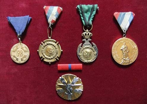 Momčilo Gavrić első világháborús kitüntetései