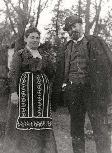 Macourek Lajos és felesége Gregor Mária