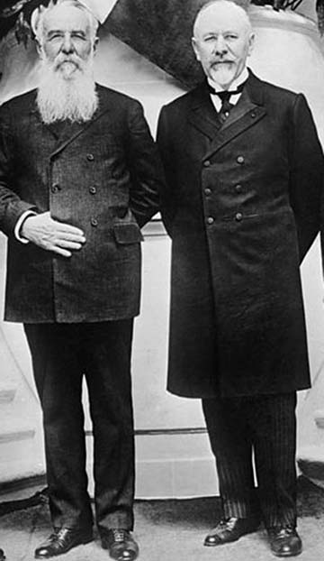 Pašić és Ante Trumbić 1918-ban