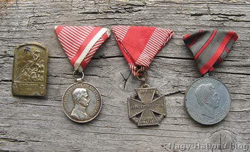 Pletser Ferenc hadijelvényei és kitüntetései