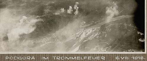 Pergőtűz a Podgorán, 1916. augusztus 6-án