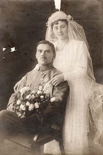 Závodszki Ferenc és Székely Julianna házasságkötésének bejegyzése a szegedi polgári anyakönyvben
