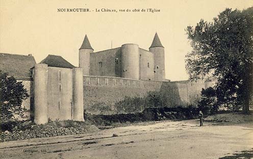 Noirmoutier erődje, ahol Dudás és Kuncz raboskodtak