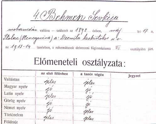 A Debreceni Református Főgimnázium főnévkönyve