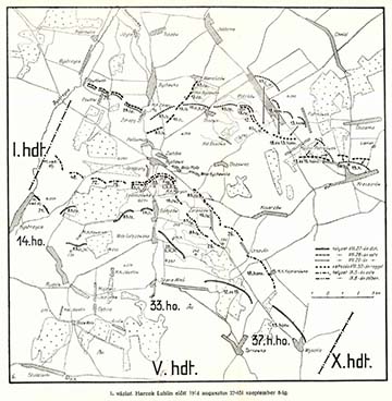 Harcok Lublin környékén 1914. augusztus 27. – szeptember 8. között