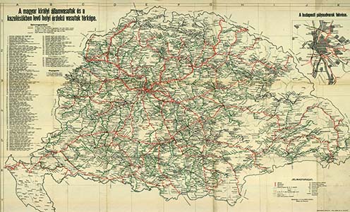 Magyarország vasúttérképe