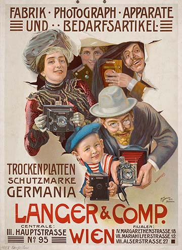 A Langer & Comp. egykorú reklámja