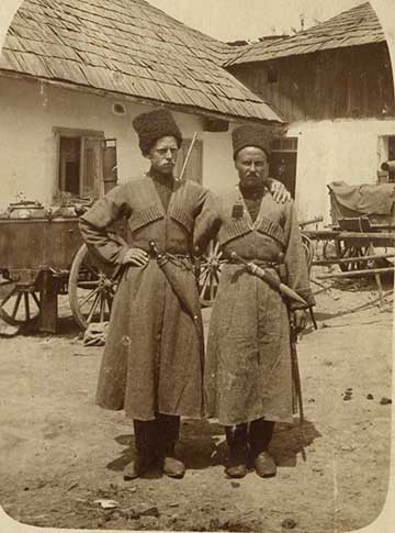 Kozák katonák