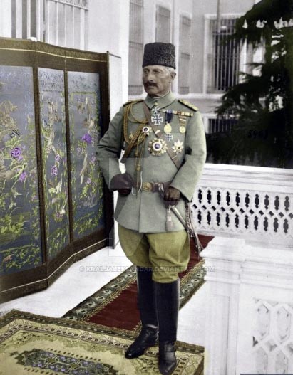 Vilmos császár török uniformisban