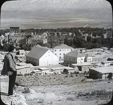 Baalbek madártávlatból