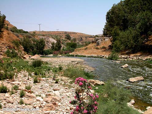 A Zarqa (más néven Jabbok) folyó