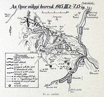 Az Opor völgyi harcok 1915. március 2. – május 13.