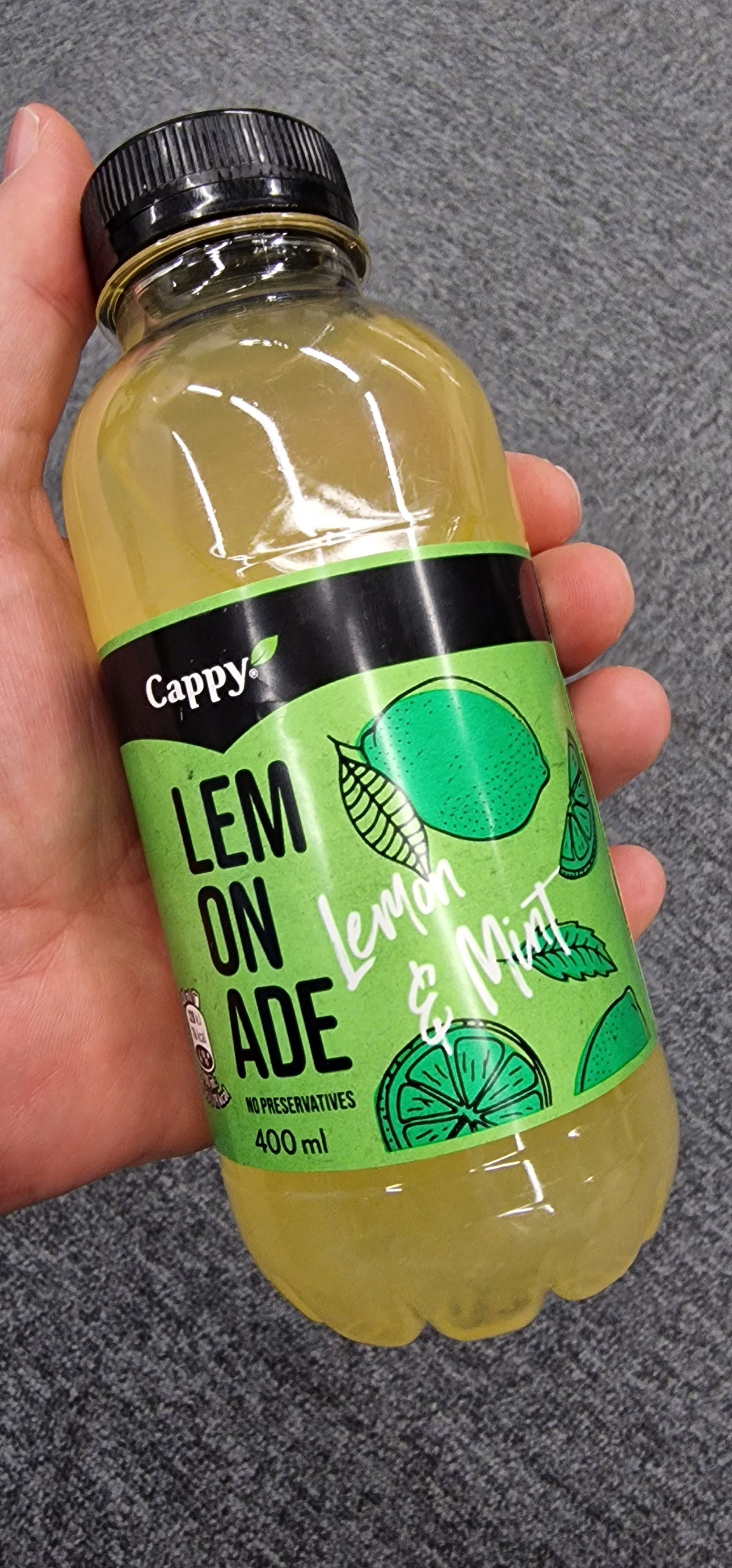 Cappy LEMONADE – Lemon & Mint